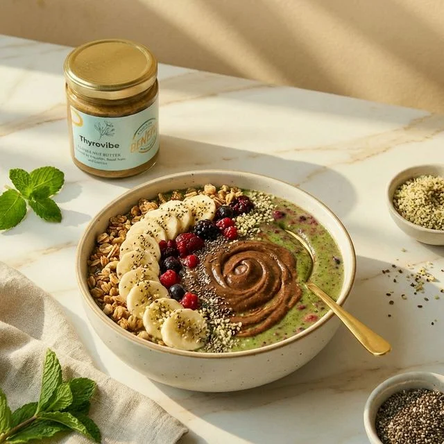 On your smoothie bowl